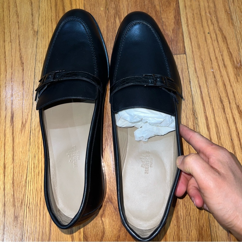 Hermes Guido loafers